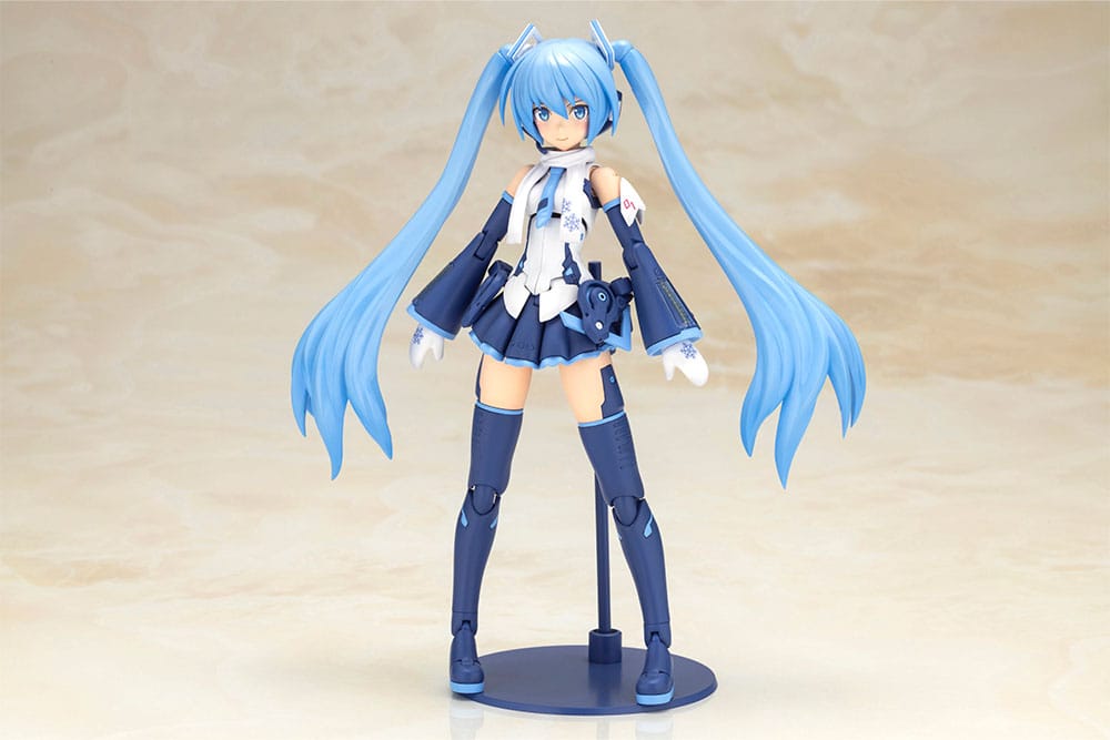 Frame Arms Girl x Hatsune Miku Plastic Model Kit Frame Music Girl Snow Miku Another Color Ver. Kotobukiya
