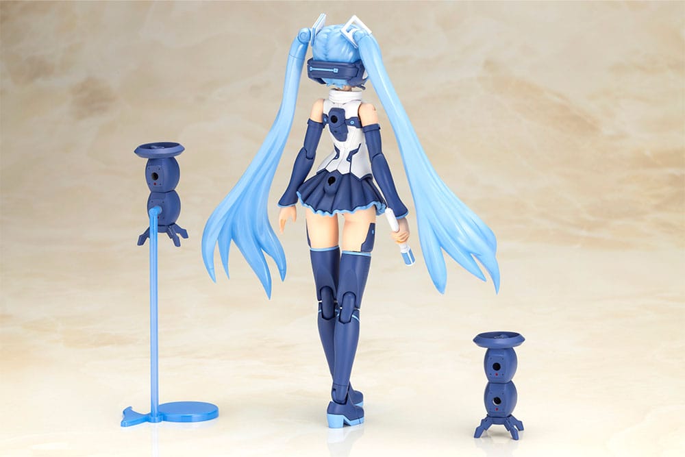 Frame Arms Girl x Hatsune Miku Plastic Model Kit Frame Music Girl Snow Miku Another Color Ver. Kotobukiya