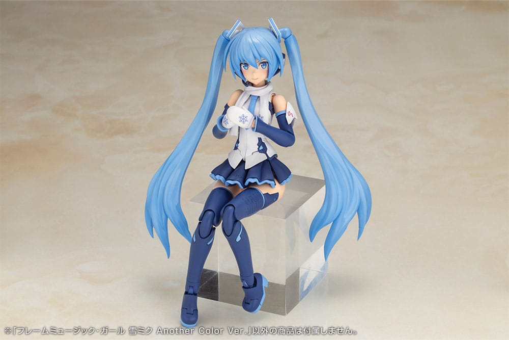Frame Arms Girl x Hatsune Miku Plastic Model Kit Frame Music Girl Snow Miku Another Color Ver. Kotobukiya