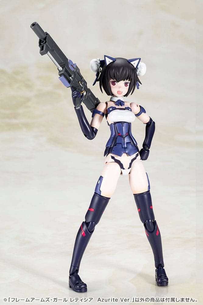 Frame Arms Girl PVC Plastic Modell Kit Laetitia Azurite Ver. Kotobukiya