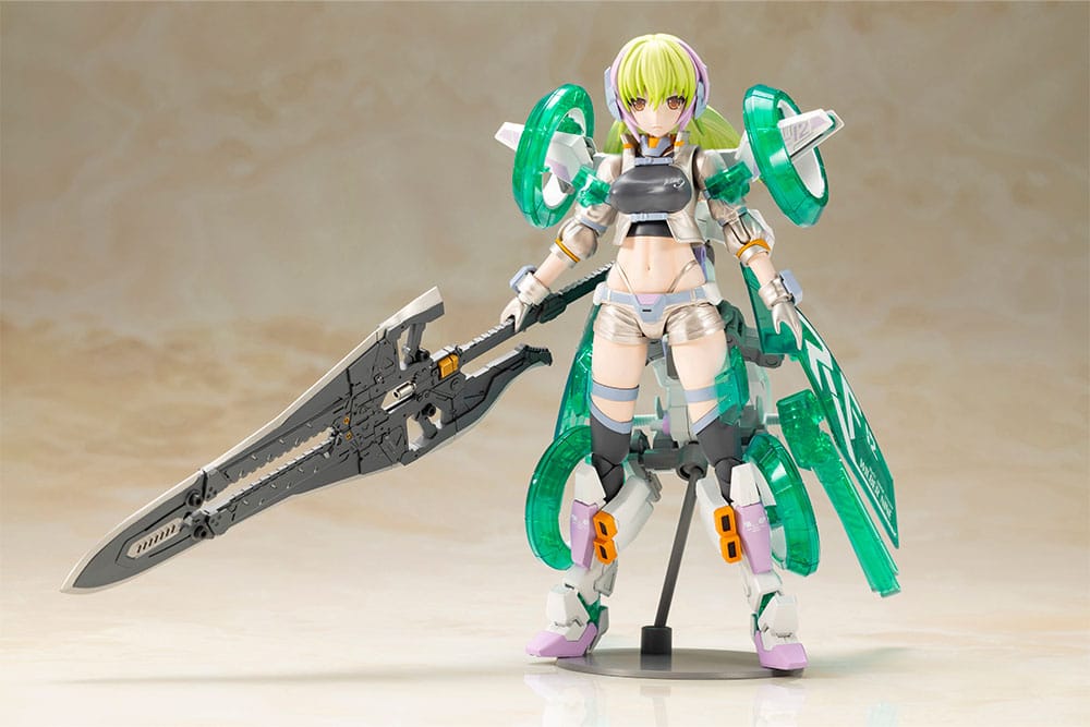 Frame Arms Girl Plastic Model Kit Wilber Nine Beryl Armor Custom Kotobukiya