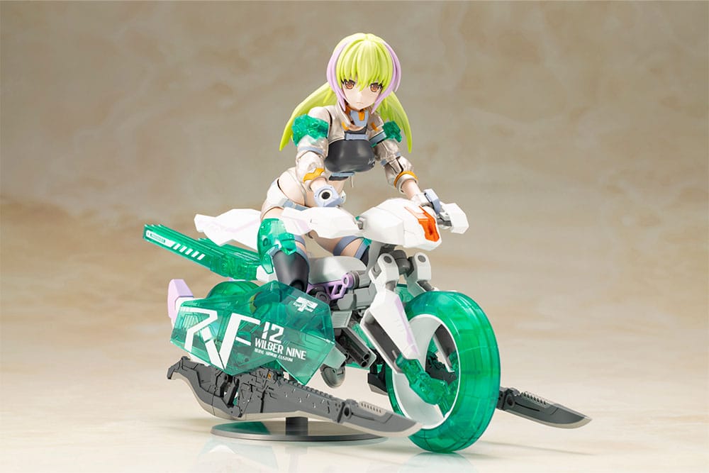 Frame Arms Girl Plastic Model Kit Wilber Nine Beryl Armor Custom Kotobukiya