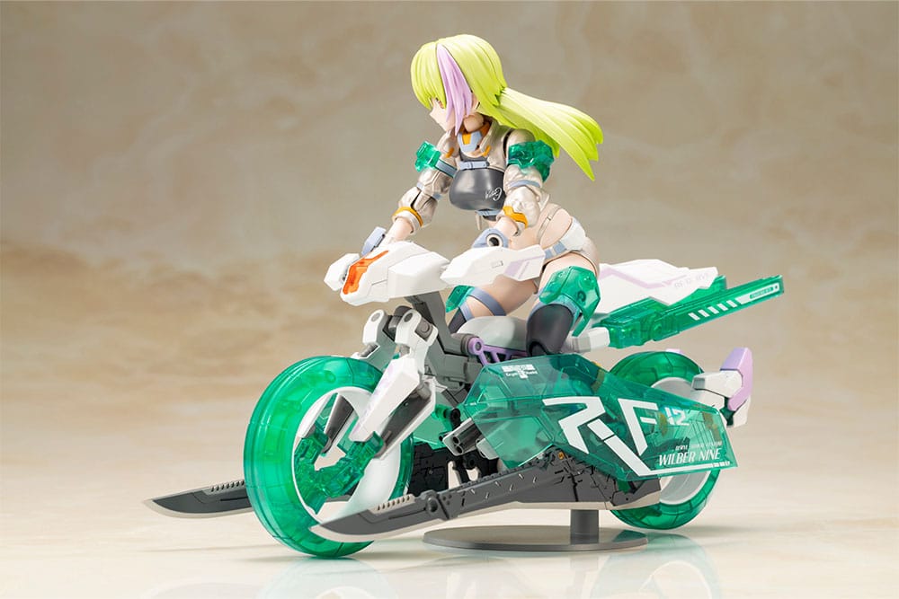 Frame Arms Girl Plastic Model Kit Wilber Nine Beryl Armor Custom Kotobukiya