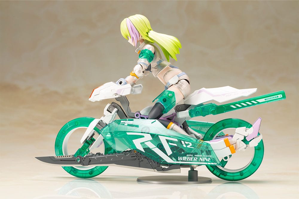Frame Arms Girl Plastic Model Kit Wilber Nine Beryl Armor Custom Kotobukiya