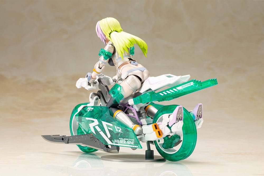 Frame Arms Girl Plastic Model Kit Wilber Nine Beryl Armor Custom Kotobukiya