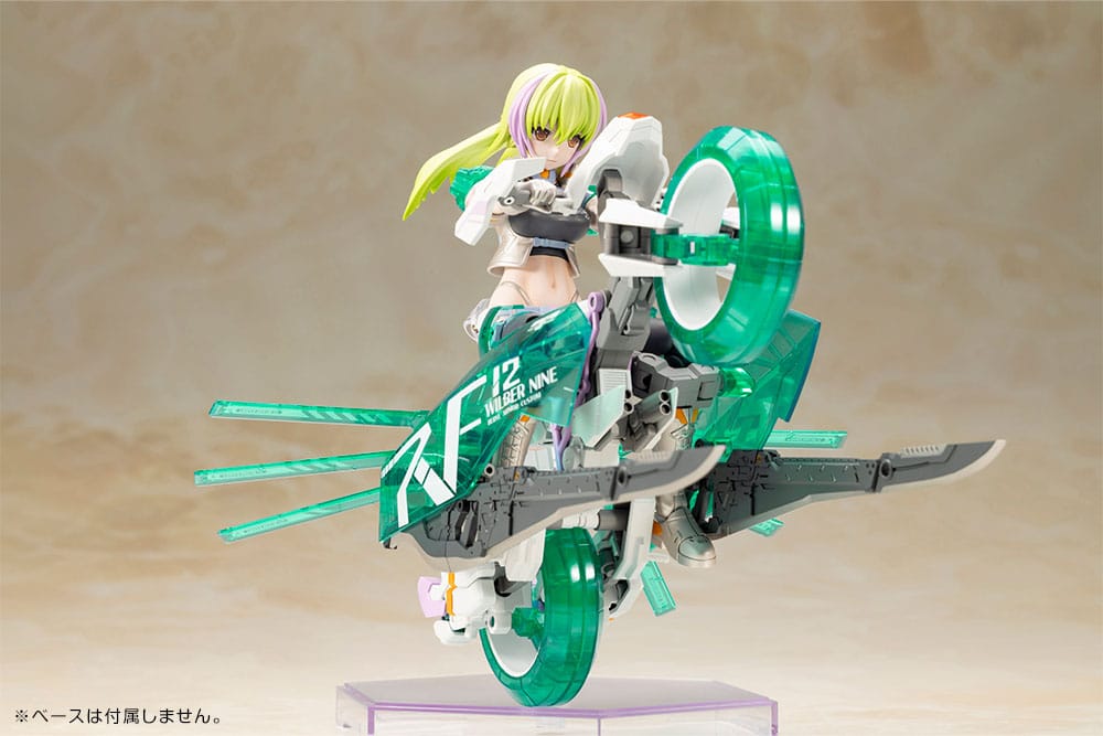 Frame Arms Girl Plastic Model Kit Wilber Nine Beryl Armor Custom Kotobukiya
