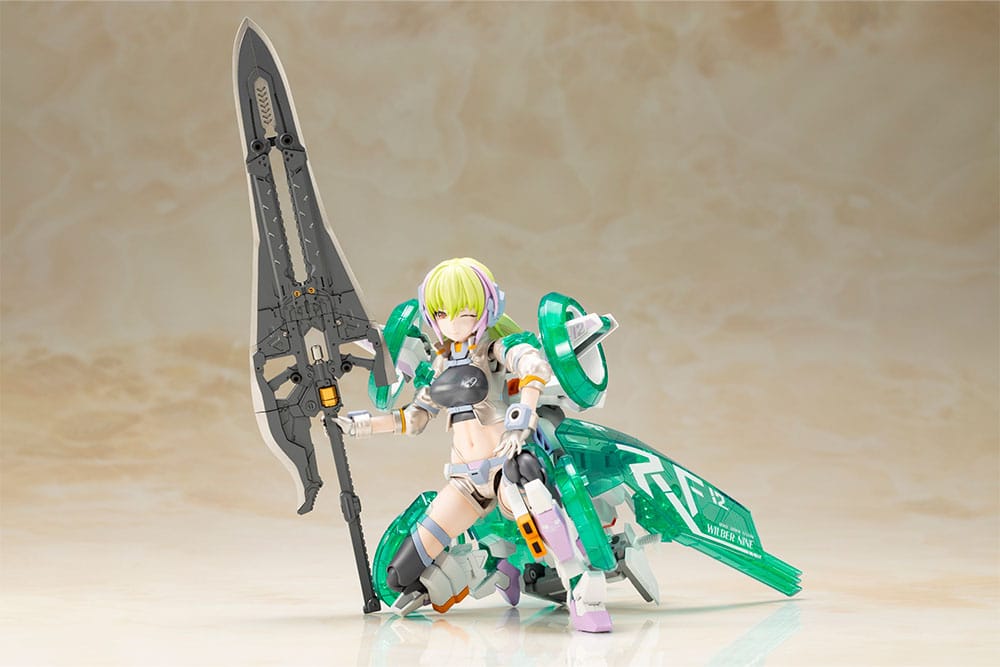 Frame Arms Girl Plastic Model Kit Wilber Nine Beryl Armor Custom Kotobukiya