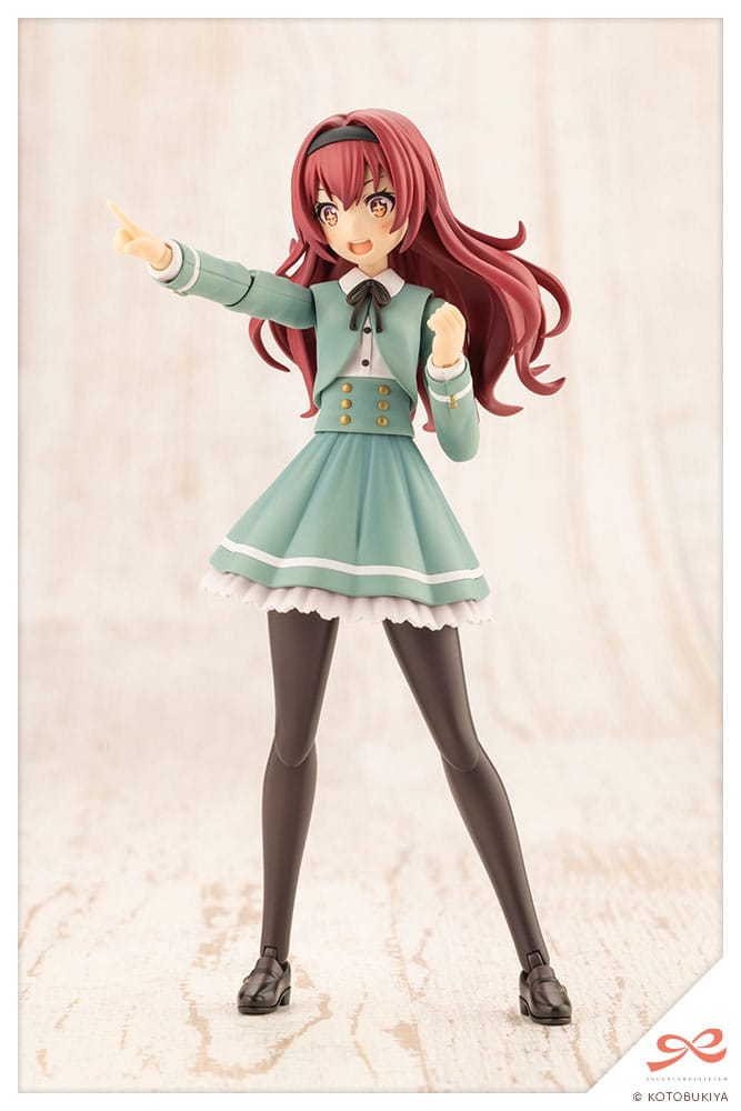 Sousai Shojo Teien Plastic Model Kit Emma Koishikawa St. Iris Gakuen Girl´s High School Winter Clothes Kotobukiya