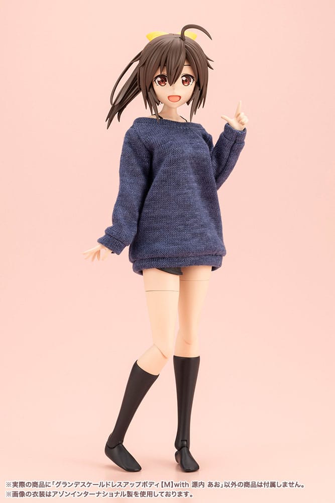 Sousai Shojo Teien Accessory Set for Action Figures Grande Scale Dress Up Body Size M with Ao Gennai Kotobukiya