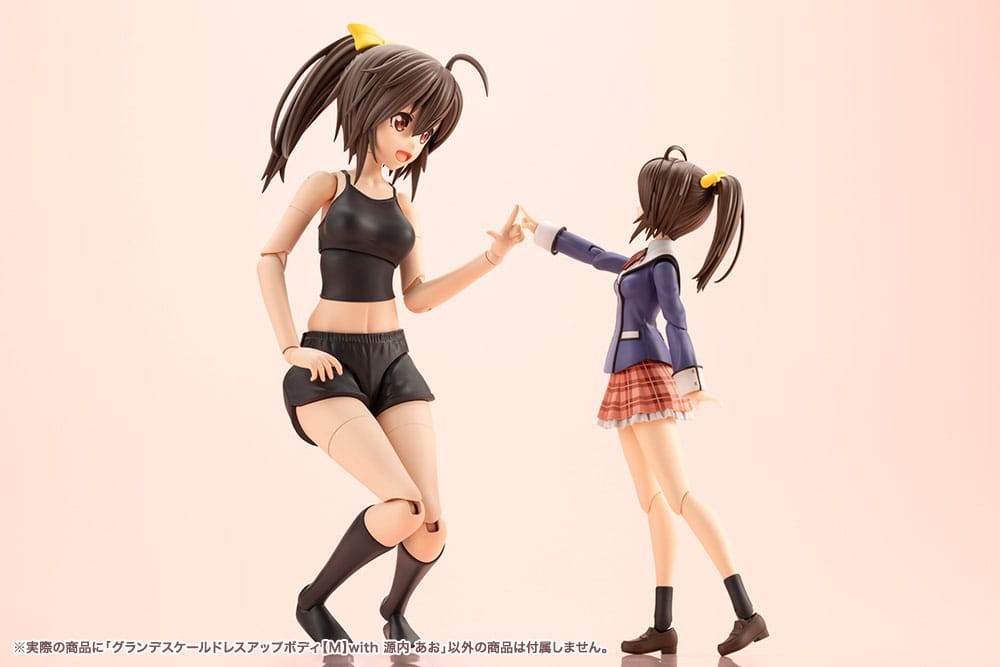 Sousai Shojo Teien Accessory Set for Action Figures Grande Scale Dress Up Body Size M with Ao Gennai Kotobukiya