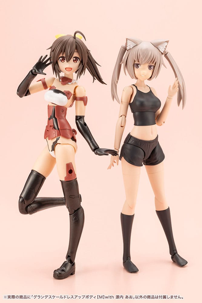 Sousai Shojo Teien Accessory Set for Action Figures Grande Scale Dress Up Body Size M with Ao Gennai Kotobukiya