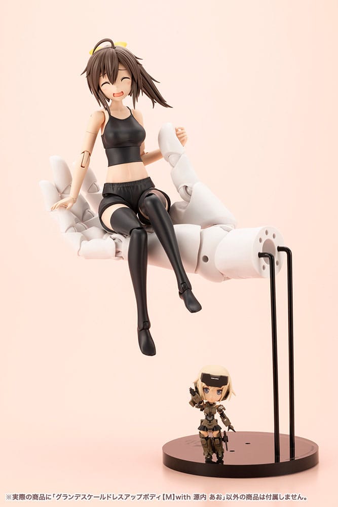 Sousai Shojo Teien Accessory Set for Action Figures Grande Scale Dress Up Body Size M with Ao Gennai Kotobukiya