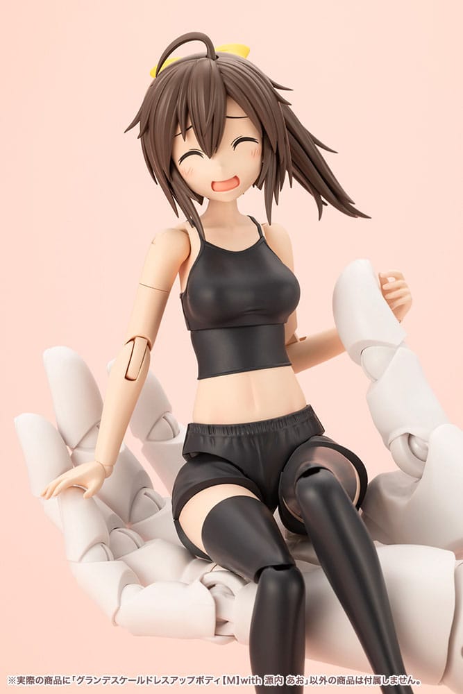 Sousai Shojo Teien Accessory Set for Action Figures Grande Scale Dress Up Body Size M with Ao Gennai Kotobukiya