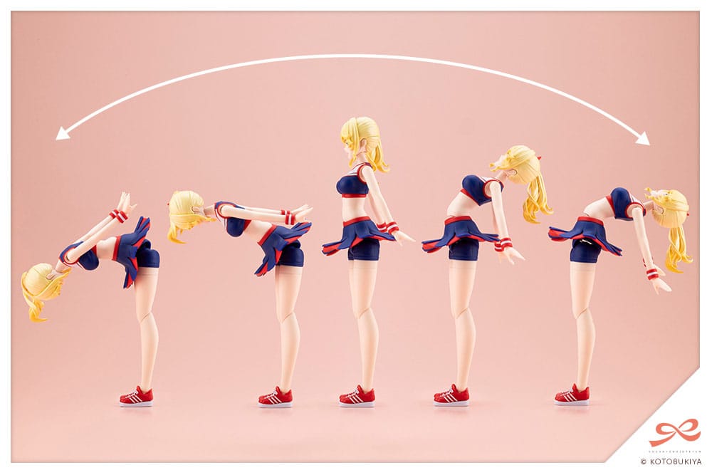 Sousai Shojo Teien Plastic Model Kit Seira Ichijo Cheerleading Costume Dreaming Style Vitamin Yell Ver. Kotobukiya