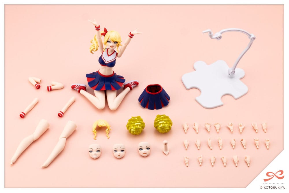 Sousai Shojo Teien Plastic Model Kit Seira Ichijo Cheerleading Costume Dreaming Style Vitamin Yell Ver. Kotobukiya