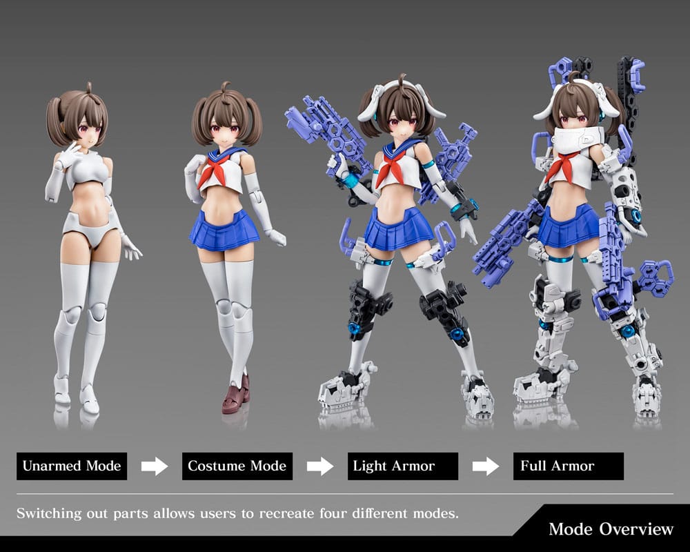 Megami Device Plastic Model Kit 1/1 Buster Doll Gunner Kotobukiya