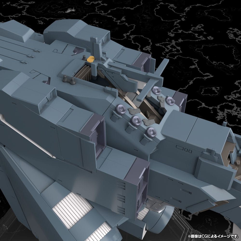 Legend of the Galactic Heroes Die Neue These Plastic Model Kit Free Planets Alliance Forces Battleship Hyperion Kotobukiya