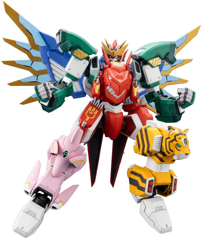 The Red Ranger Becomes an Adventurer in Another World Plastic Model Kit Maximum Kizuna Kaiser Kotobukiya