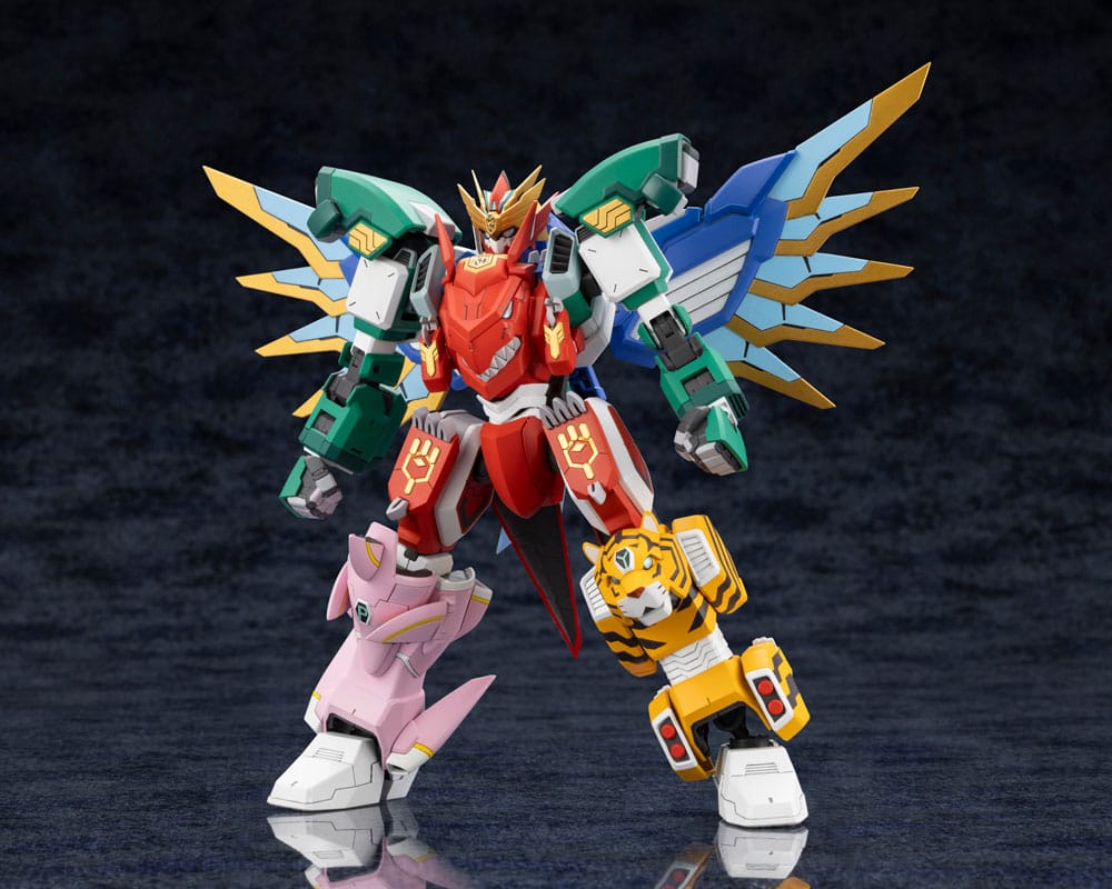 The Red Ranger Becomes an Adventurer in Another World Plastic Model Kit Maximum Kizuna Kaiser Kotobukiya