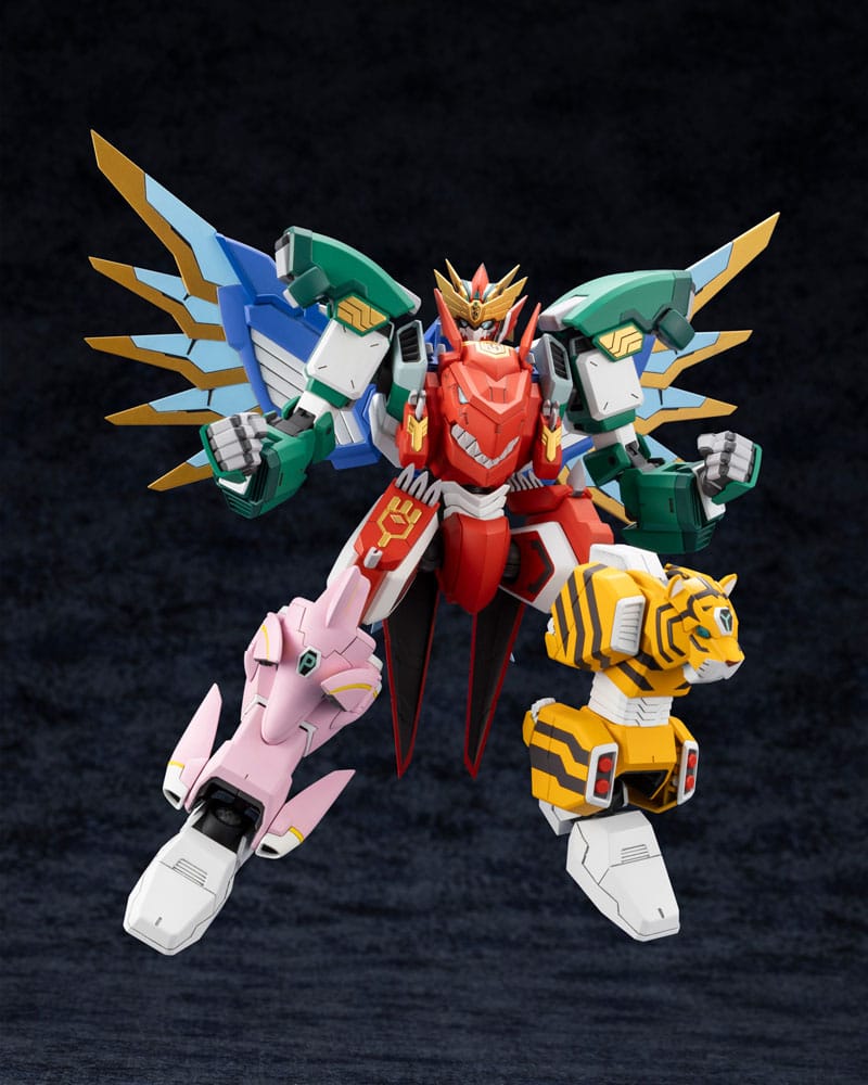 The Red Ranger Becomes an Adventurer in Another World Plastic Model Kit Maximum Kizuna Kaiser Kotobukiya