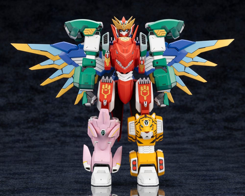 The Red Ranger Becomes an Adventurer in Another World Plastic Model Kit Maximum Kizuna Kaiser Kotobukiya
