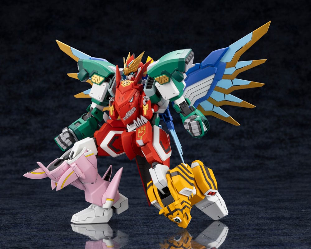 The Red Ranger Becomes an Adventurer in Another World Plastic Model Kit Maximum Kizuna Kaiser Kotobukiya