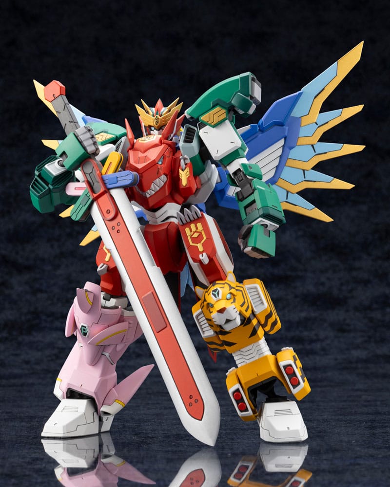 The Red Ranger Becomes an Adventurer in Another World Plastic Model Kit Maximum Kizuna Kaiser Kotobukiya