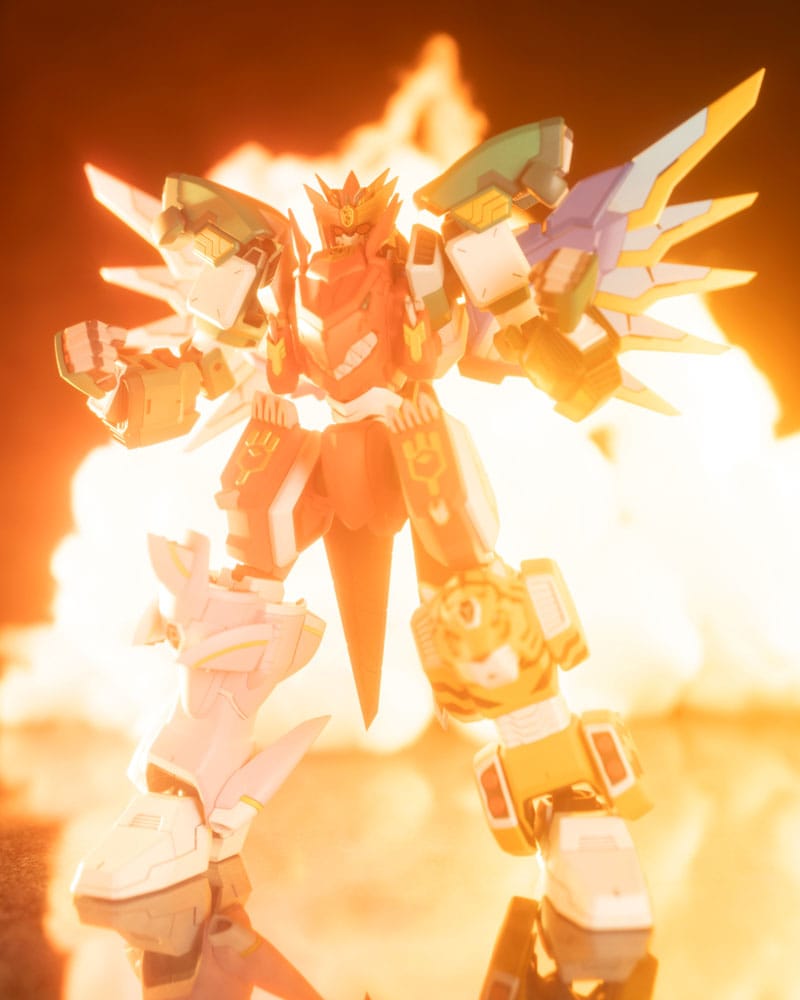 The Red Ranger Becomes an Adventurer in Another World Plastic Model Kit Maximum Kizuna Kaiser Kotobukiya