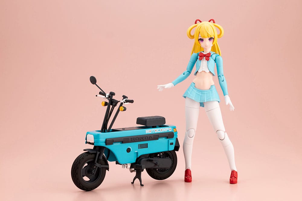 Megami Device Buster Doll Series Plastic Model Kit 1/1 Knight Alice with Honda AB12 Motocompo Kotobukiya