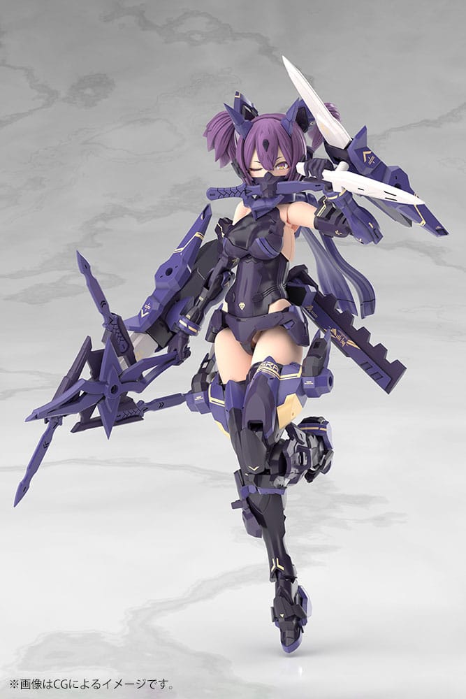 Megami Device Plastic Model Kit 1/1 Asra Ninja Kaname Shadow Edition Full Package Kotobukiya