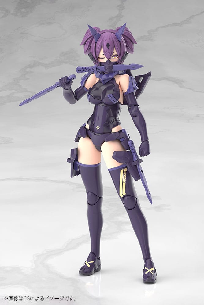 Megami Device Plastic Model Kit 1/1 Asra Ninja Kaname Shadow Edition Full Package Kotobukiya