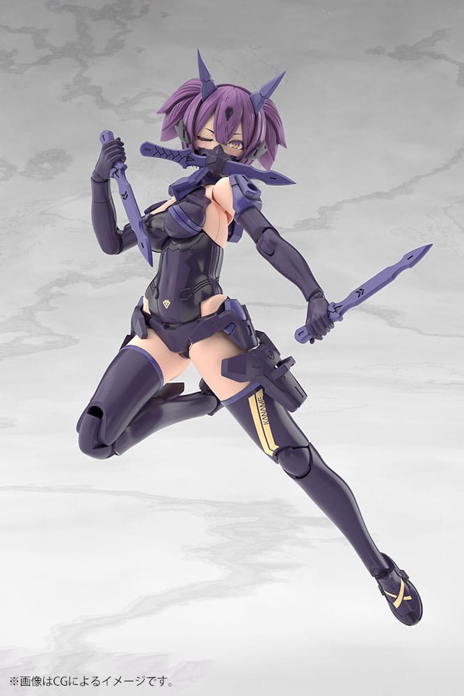 Megami Device Plastic Model Kit 1/1 Asra Ninja Kaname Shadow Edition Full Package Kotobukiya