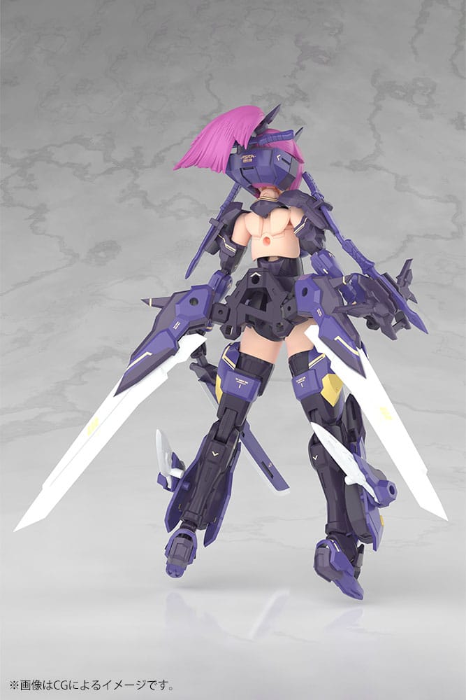 Megami Device Plastic Model Kit 1/1 Asra Archer Kizuna Shadow Edition Full Package Kotobukiya