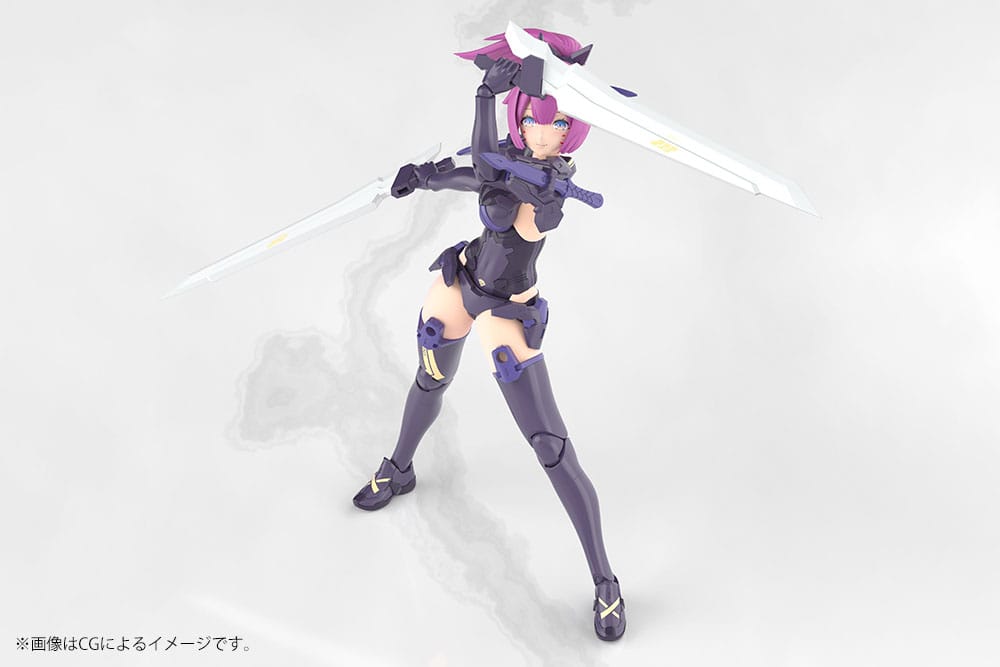Megami Device Plastic Model Kit 1/1 Asra Archer Kizuna Shadow Edition Full Package Kotobukiya