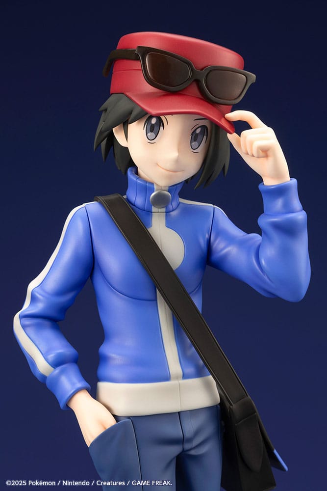 Pokémon ARTFXJ Statue Calem & Froakie Kotobukiya