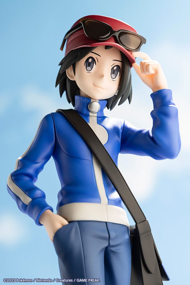 Pokémon ARTFXJ Statue Calem & Froakie Kotobukiya