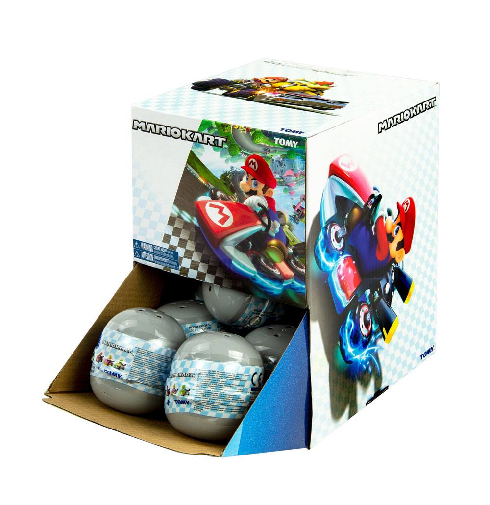 Mario Kart Pull Back Cars Mystery Pack Display 12 Tomy
