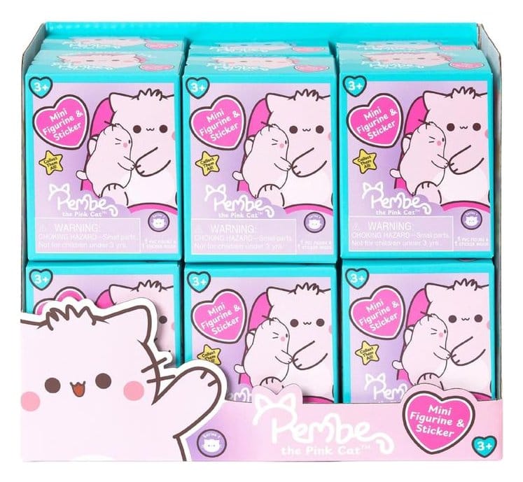 Pembe Mini Figure Blind Box Display 12 License 2 Play Toys