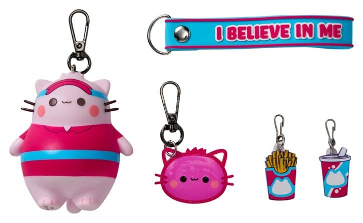Pembe Keyrings Blind Box Bento Box Display 8 License 2 Play Toys