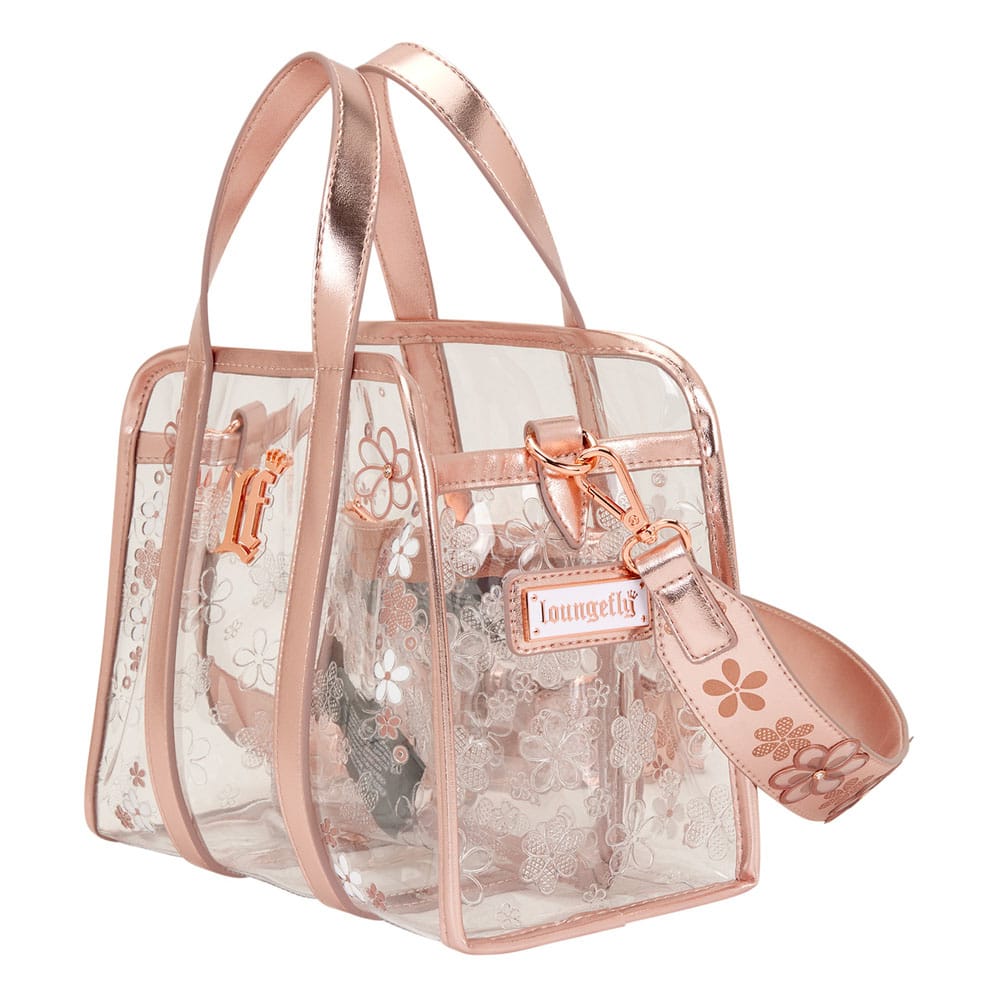 Loungefly Crossbody Bag Clear Floral Loungefly