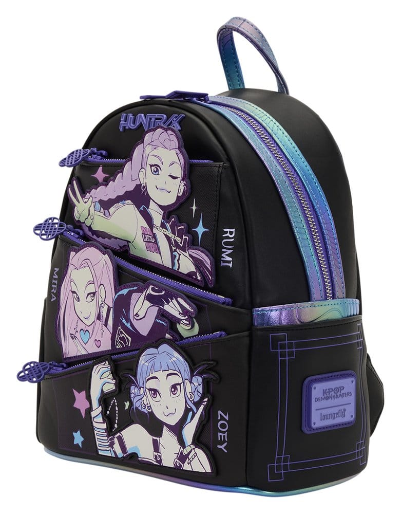 KPop Demon Hunters by Loungefly Mini Backpack Huntrix Loungefly
