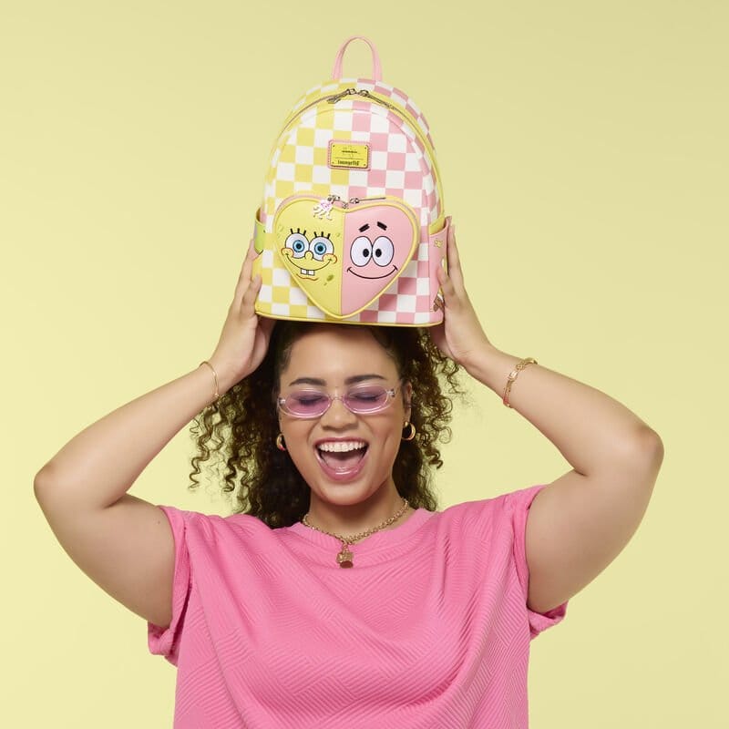 Nickelodeon by Loungefly Crossbody Spongebob Squarepants and Patrick Star Loungefly
