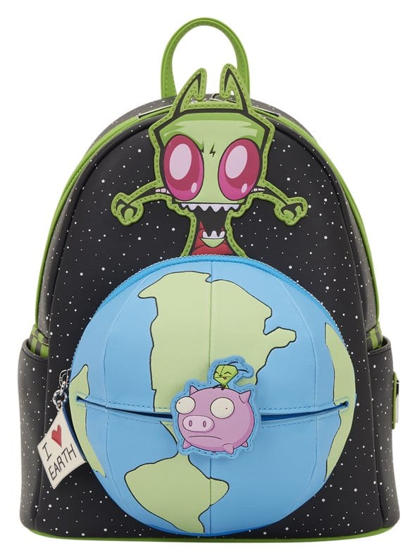 Nickelodeon by Loungefly Mini Backpack Invader Zim Glow Loungefly
