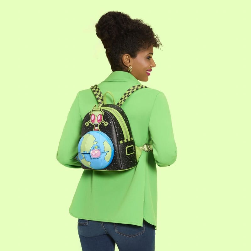 Nickelodeon by Loungefly Mini Backpack Invader Zim Glow Loungefly