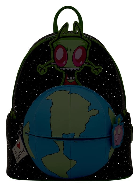 Nickelodeon by Loungefly Mini Backpack Invader Zim Glow Loungefly