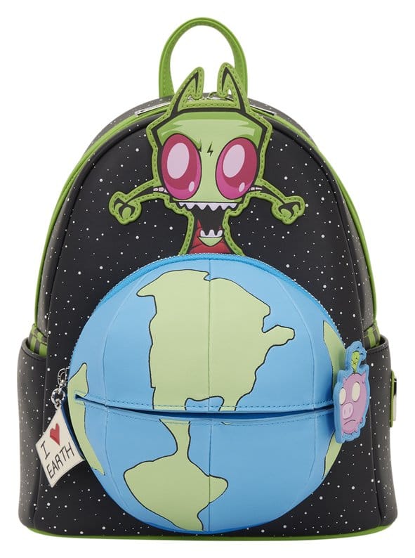 Nickelodeon by Loungefly Mini Backpack Invader Zim Glow Loungefly