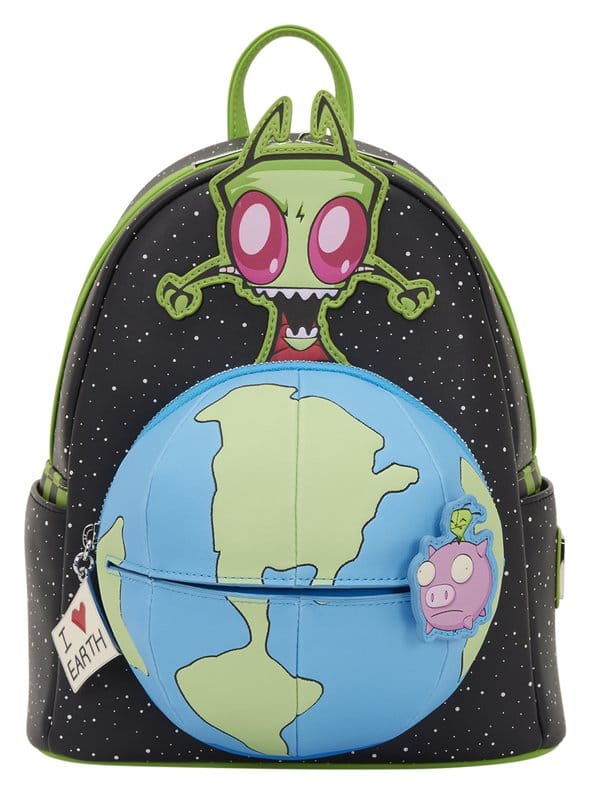 Nickelodeon by Loungefly Mini Backpack Invader Zim Glow Loungefly