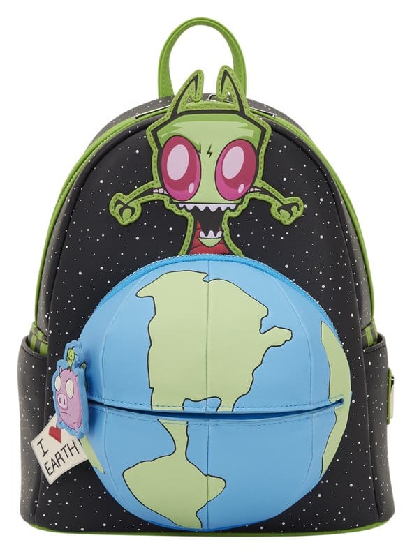 Nickelodeon by Loungefly Mini Backpack Invader Zim Glow Loungefly