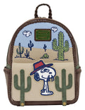 Peanuts by Loungefly Mini Backpack Spike Desert Loungefly