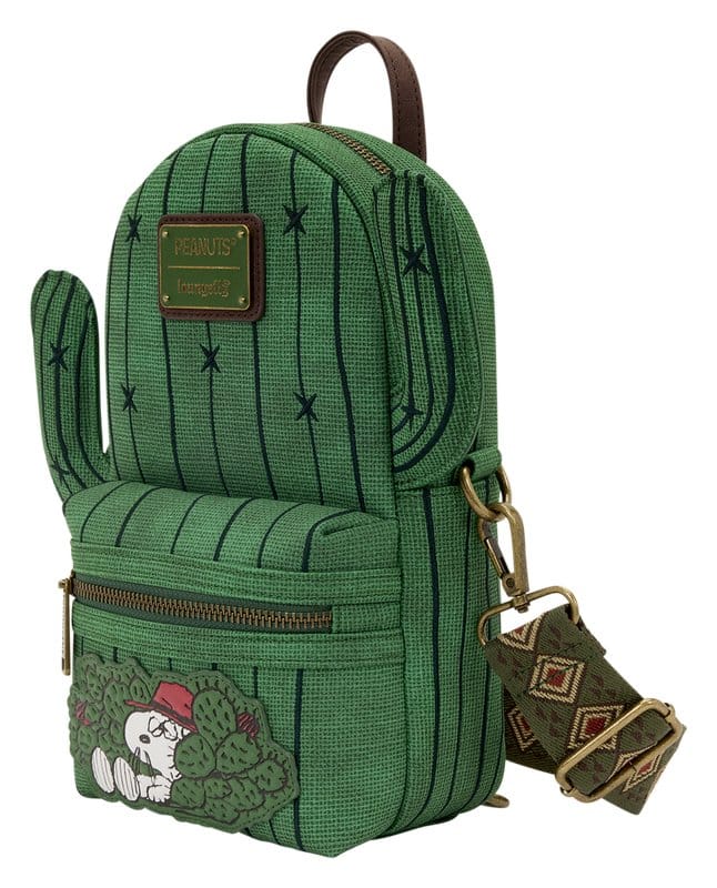 Peanuts by Loungefly Crossbody Bag Spike Desert Cactus Loungefly